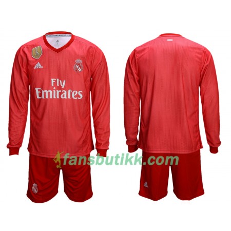 Fotballdrakt Real Madrid Barn Tredjetrøye 2018-2019 Langermet